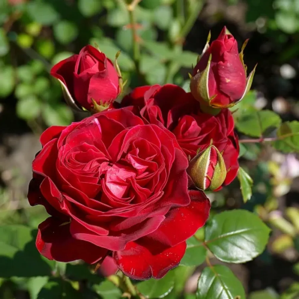 Τριαντάφυλλο Dark Red Fairytale – γυμνόριζο